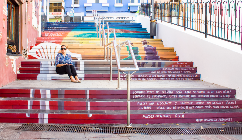 Mural 'Sentarse' para el Ayto. de Arona