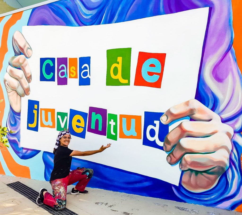 Mural para la Casa de Juventud de Tamaimo