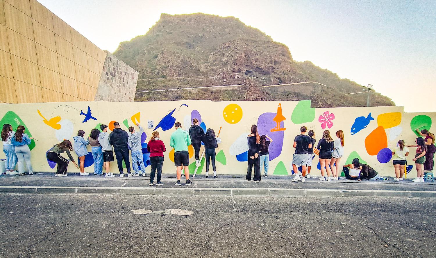 Mural IES Serafín Pardo