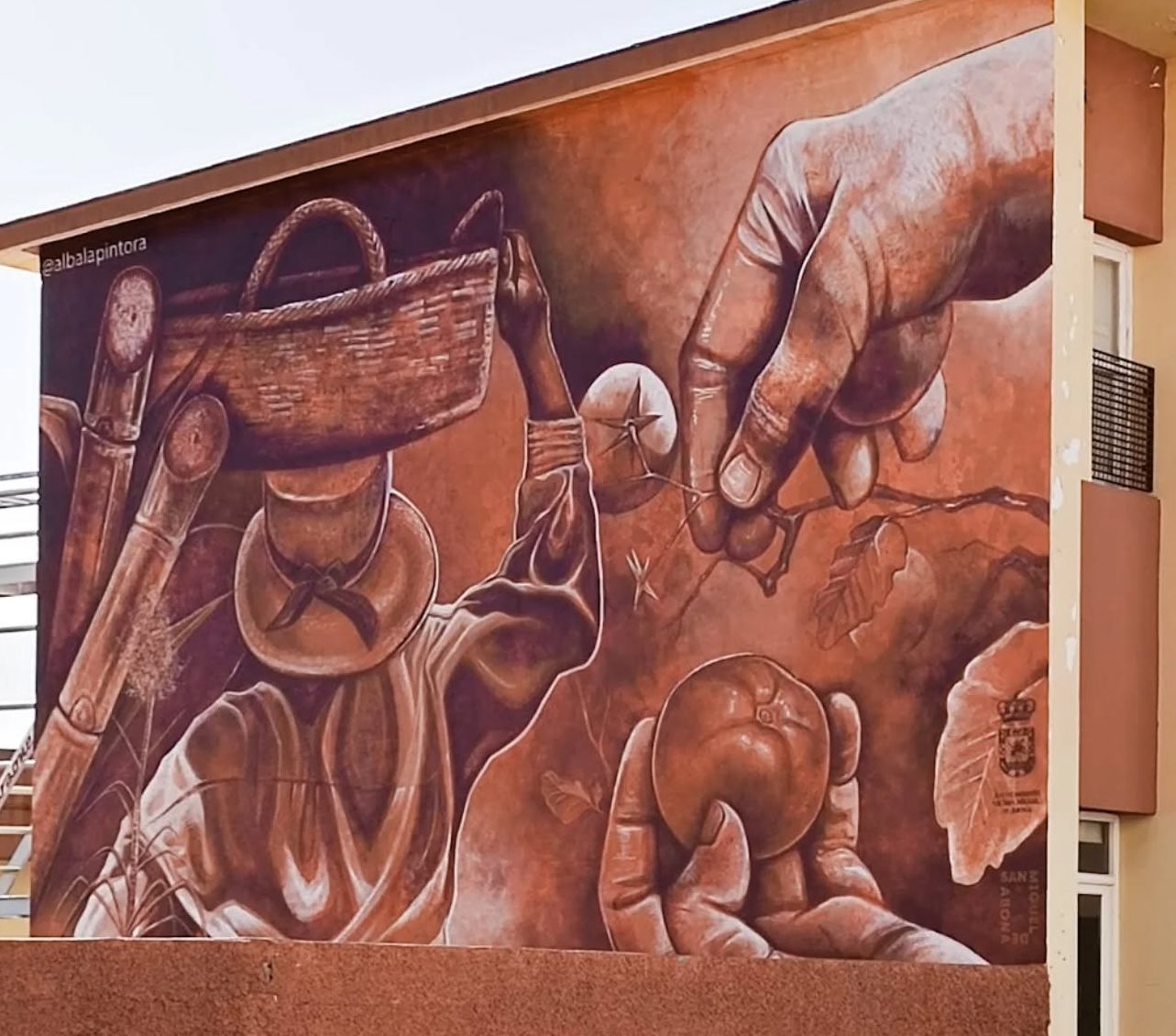 Mural Las Zocas – Mujer y agricultura